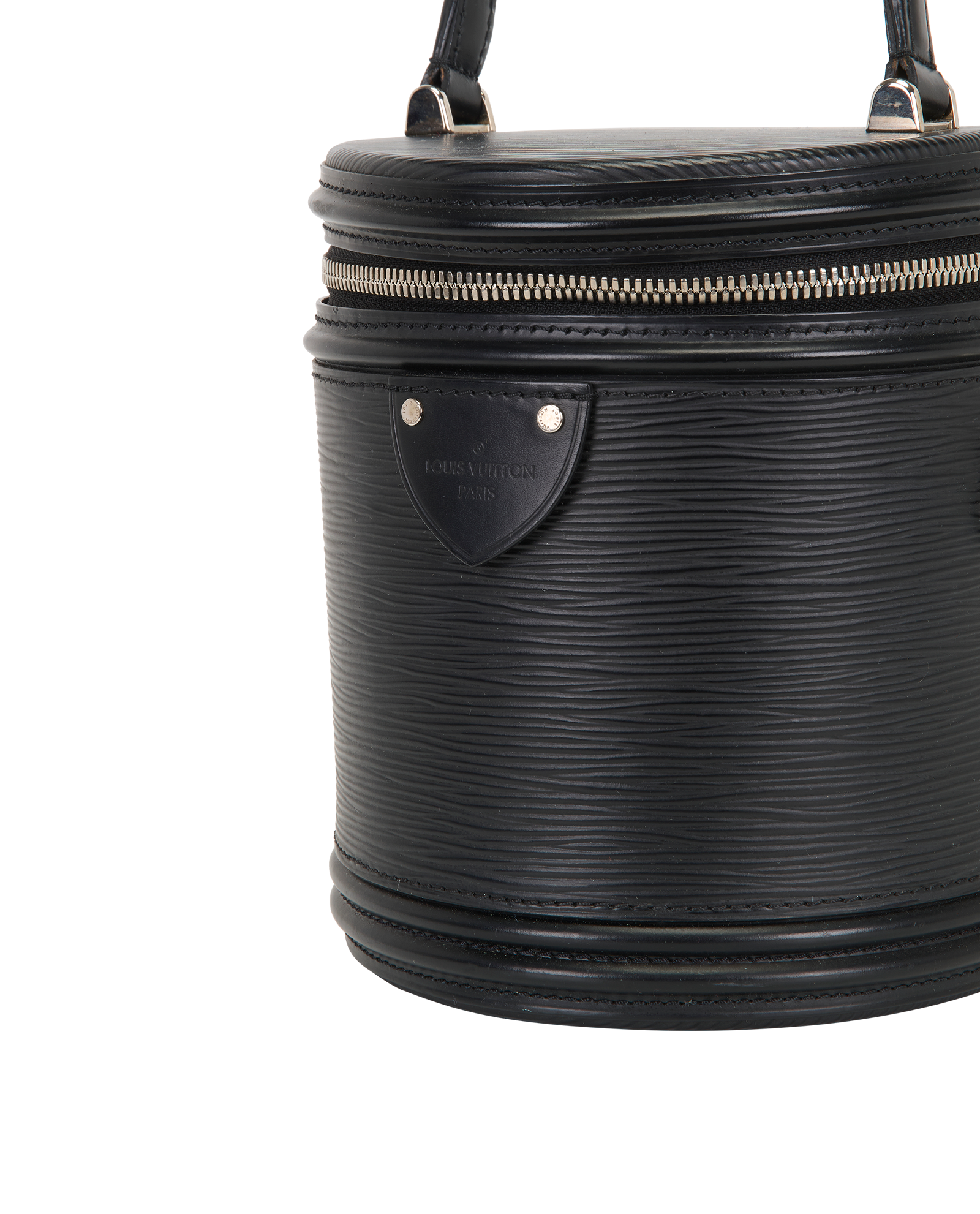 Cannes Cylinder Bag, &pound;850, Handbags, Black, Leather, Other view